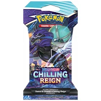 Pokemon TCG: SS6 Sword and Shield: Chilling Reign: Sleeved Pack (Single Pack)