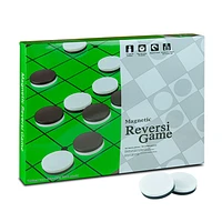 Reversi Board Game Set, Magnetic Foldable Classic Strategy Game for Adults and Kids