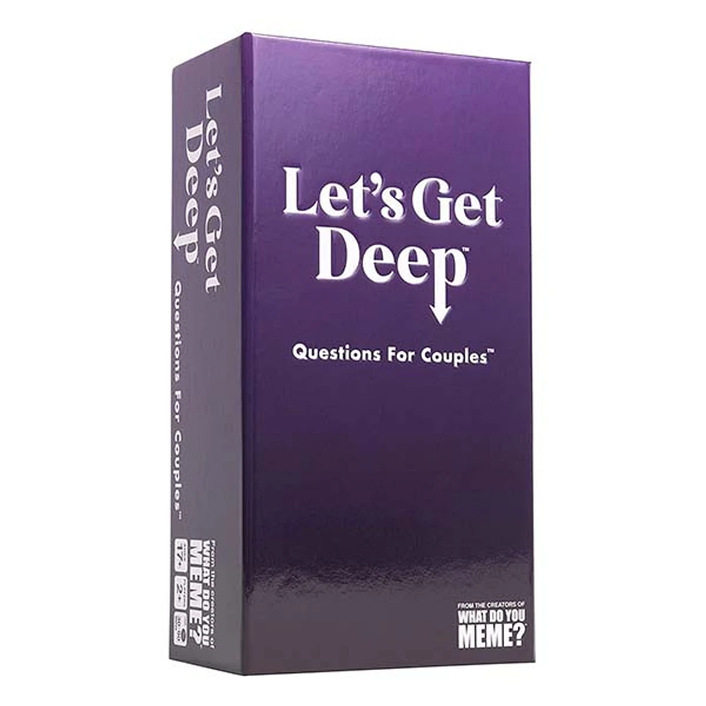 Let’s Get Deep – The Relationship Game Full Of Questions For Couples