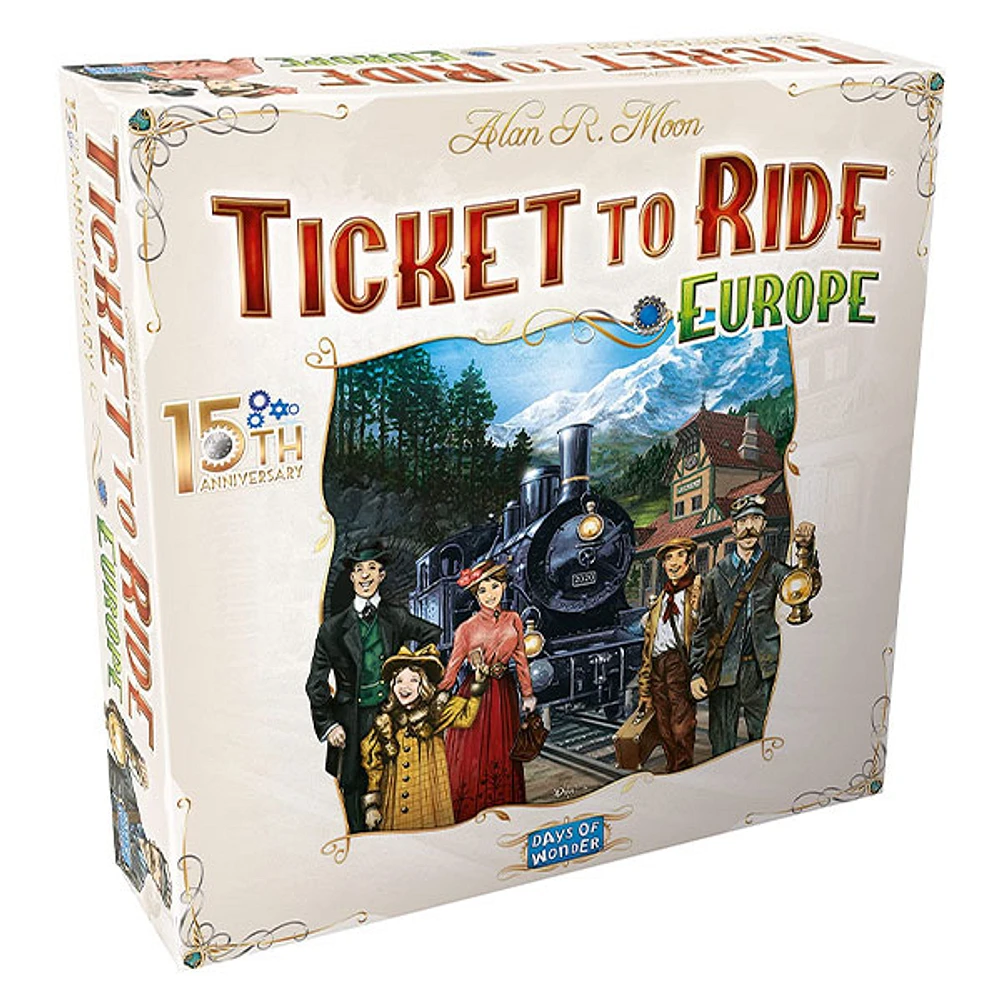 TICKET TO RIDE EUROPE 15th Anniversary