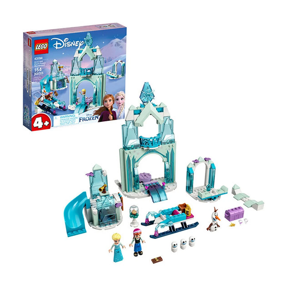 LEGO Disney Princess Anna and Elsa’s Frozen Wonderland 154PCS 4+