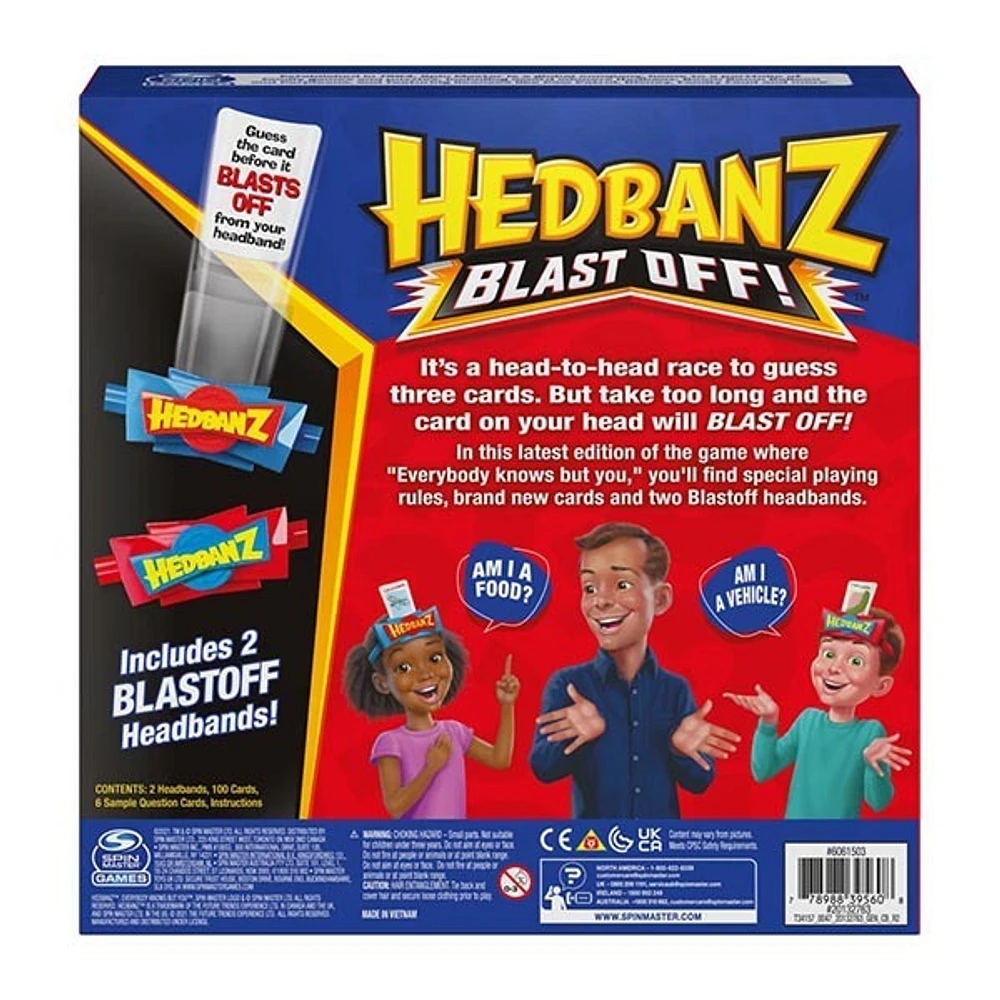 Hedbanz Blast Off Guessing Board Game