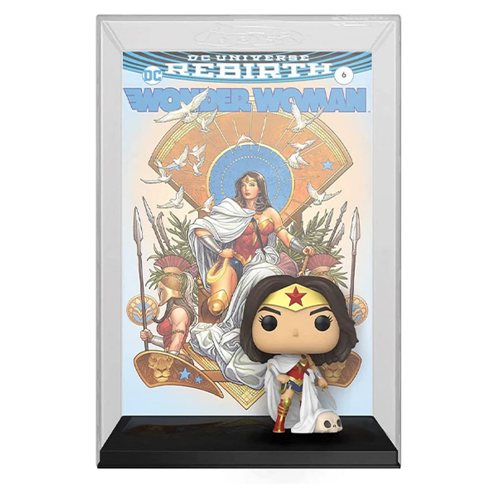 Funko Pop!  Comic Cover Wonder Woman Rebirth on Throne