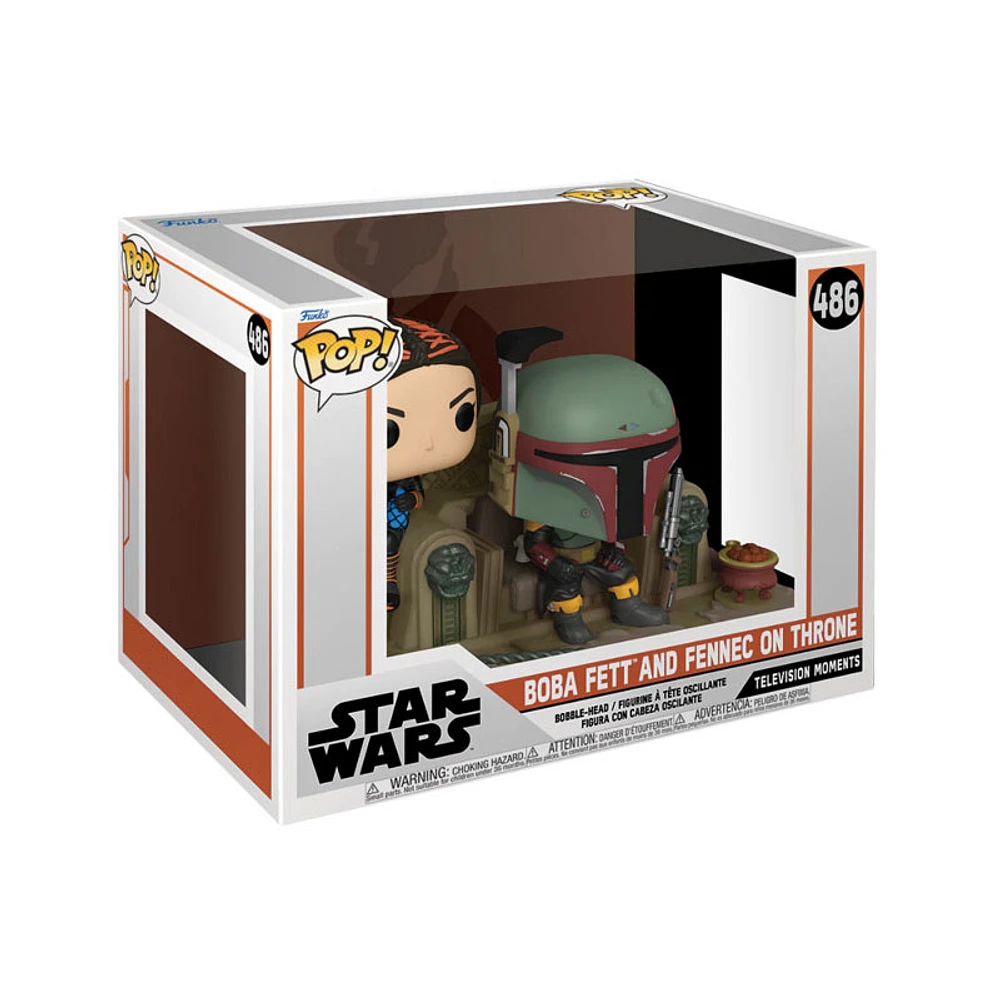 Funko Pop! Moment Mandalorian Boba Fett & Fennec Shand