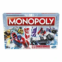 Hasbro Monopoly: Transformers Edition Board Game for 2-6 Players Kids