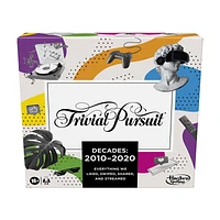 Hasbro Trivial Pursuit Decades 2010 to 2020 Board Game for Adults and Teens, Pop Culture Trivia Game