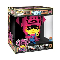 Funko Pop! Marvel Galactus Silver Surfer Blacklight Previews Exclusive