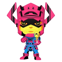 Funko Pop! Marvel Galactus Silver Surfer Blacklight Previews Exclusive