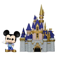 Funko Pop! Town Walt Disney World 50th Cinderella Castle with Mickey Mouse