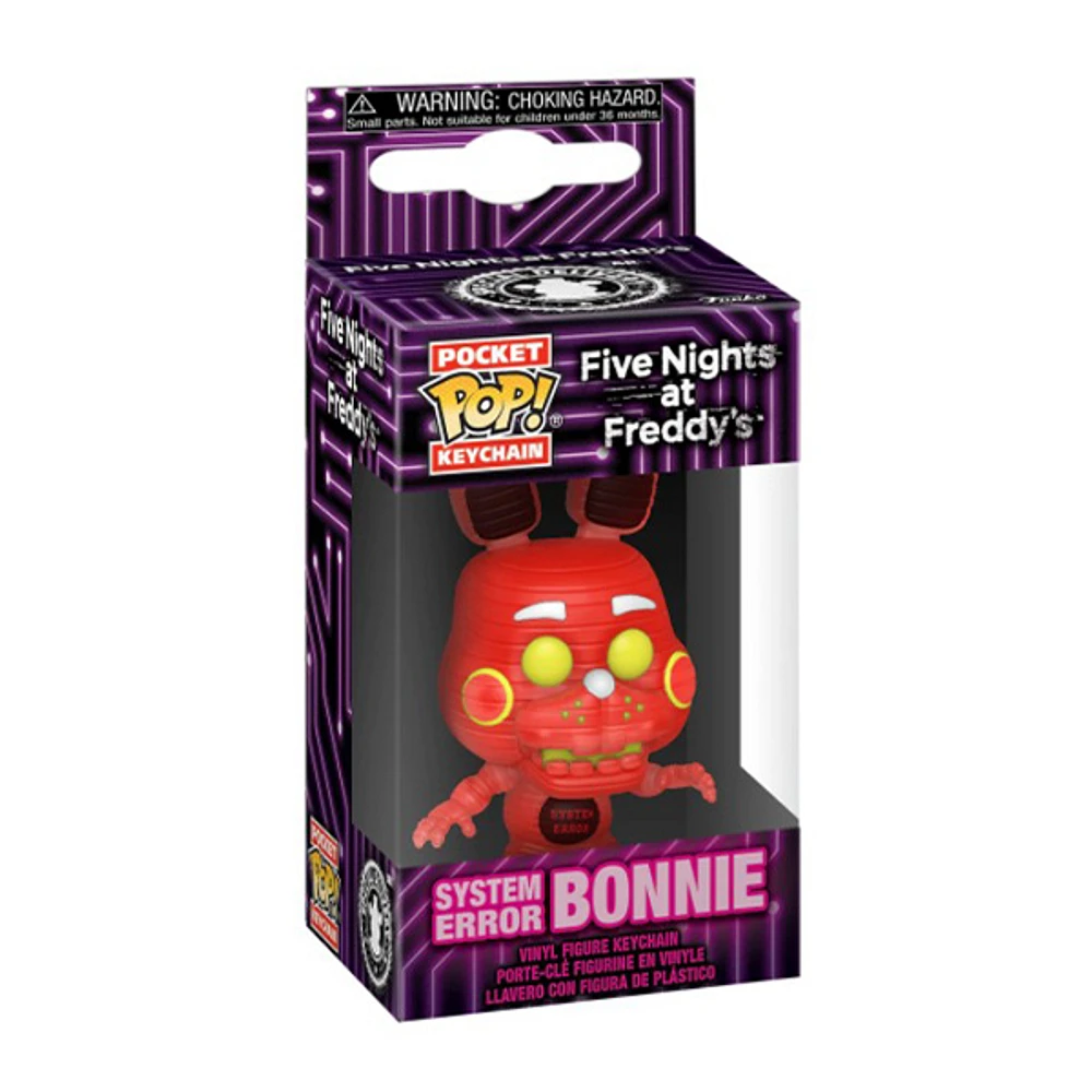 Funko Pop! Keychain Five Nights at Freddy’s System Error Bonnie