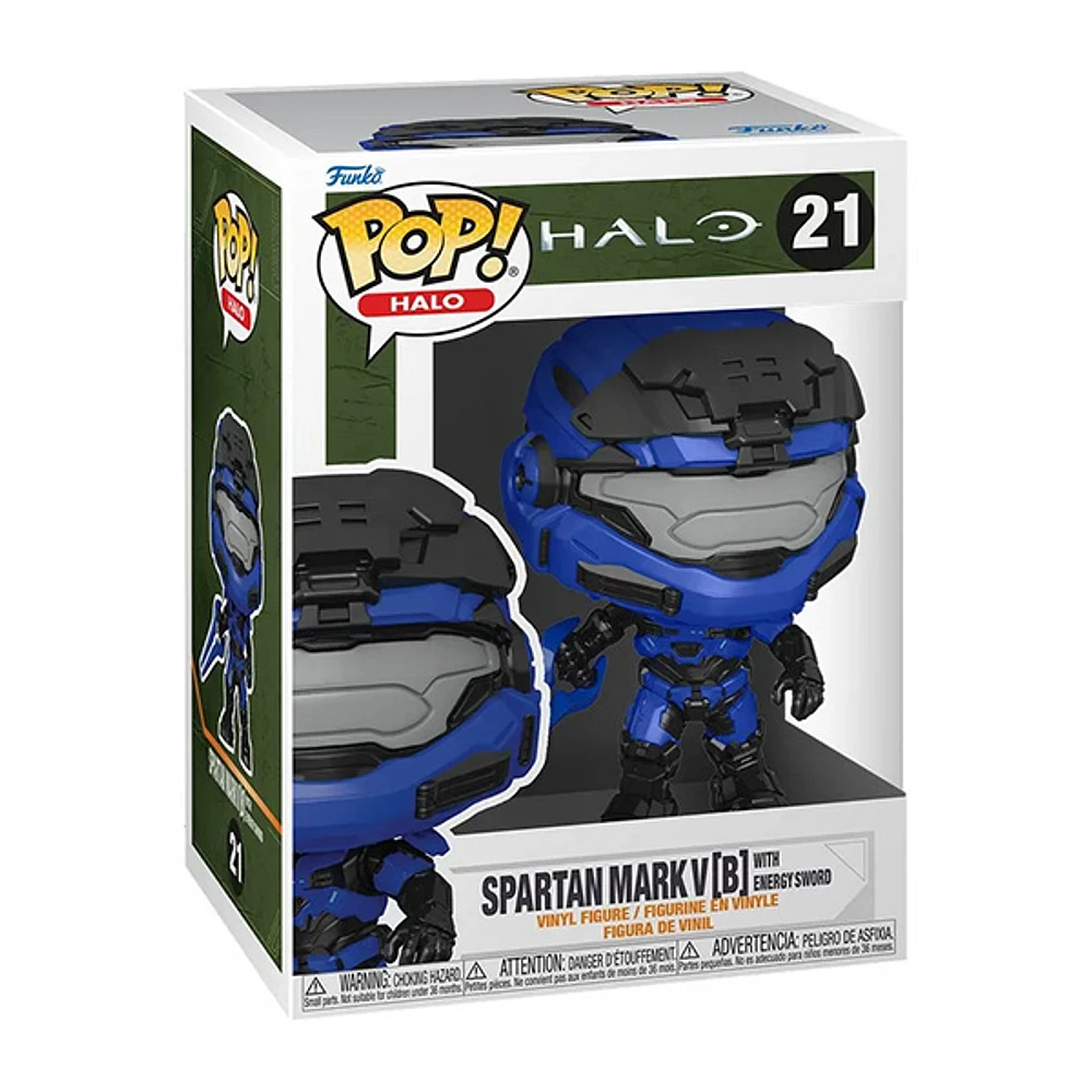 Funko Pop! Games Halo Infinite Mark V [B] with Red Energy Sword