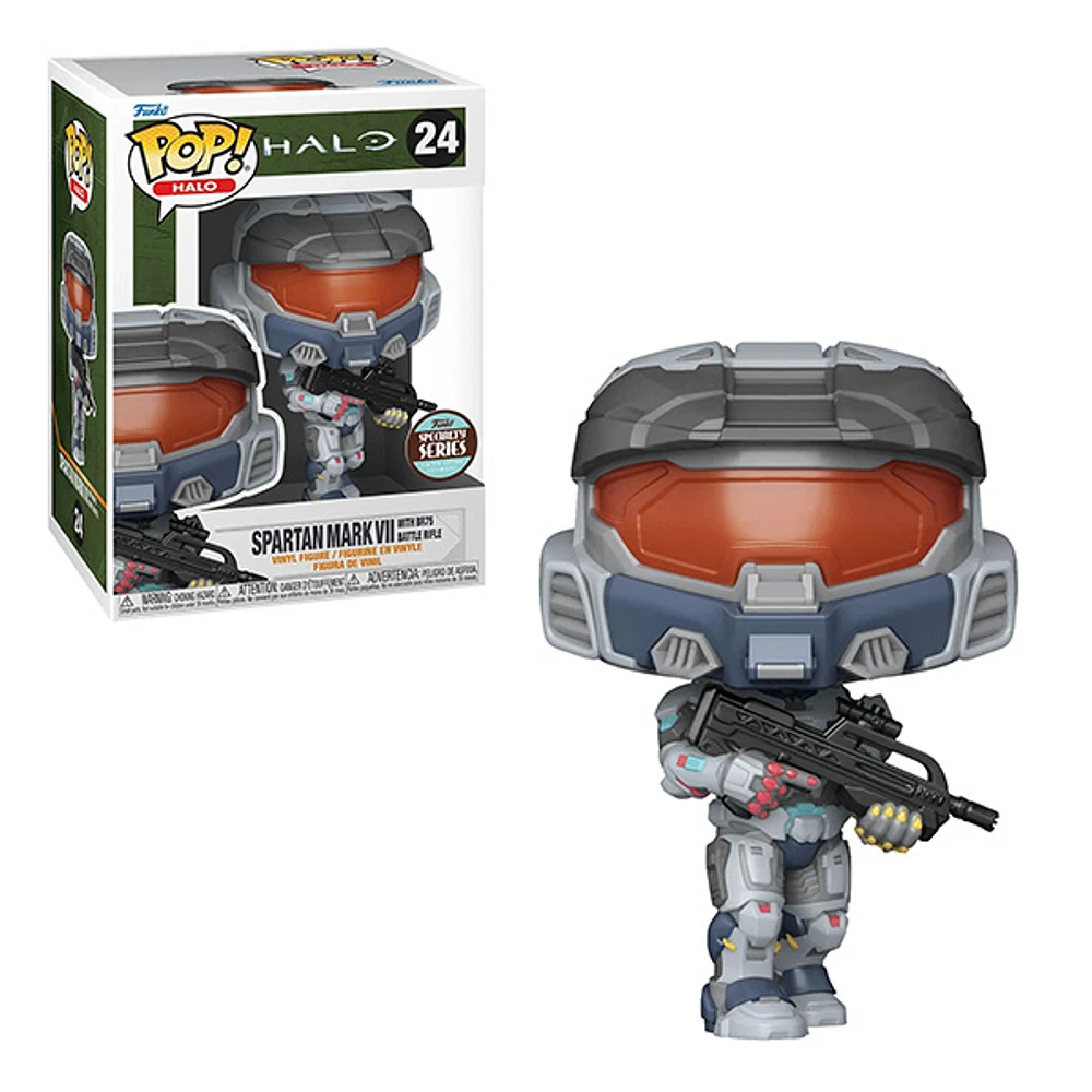 Funko Pop! halo infinite spartan mark vii with battle rifle (specialty series)