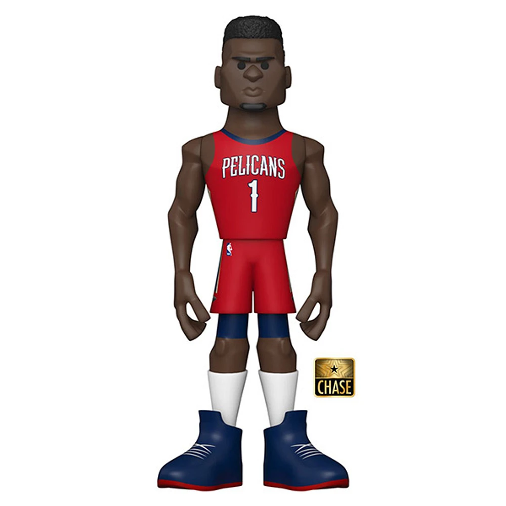 Funko Pop! 5″ Gold NBA Pelicans Zion Williamson Chase Edition