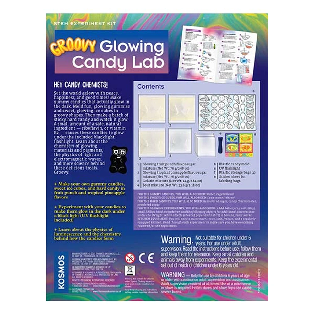 Groovy Glowing Candy Lab