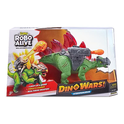 ROBO ALIVE DW STEGASAURUS(Colors and Styles may vary and will be picked randomly)