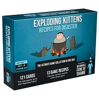 Exploding Kittens Recipes for Disaster Exploding Kittens Deluxe Game Set