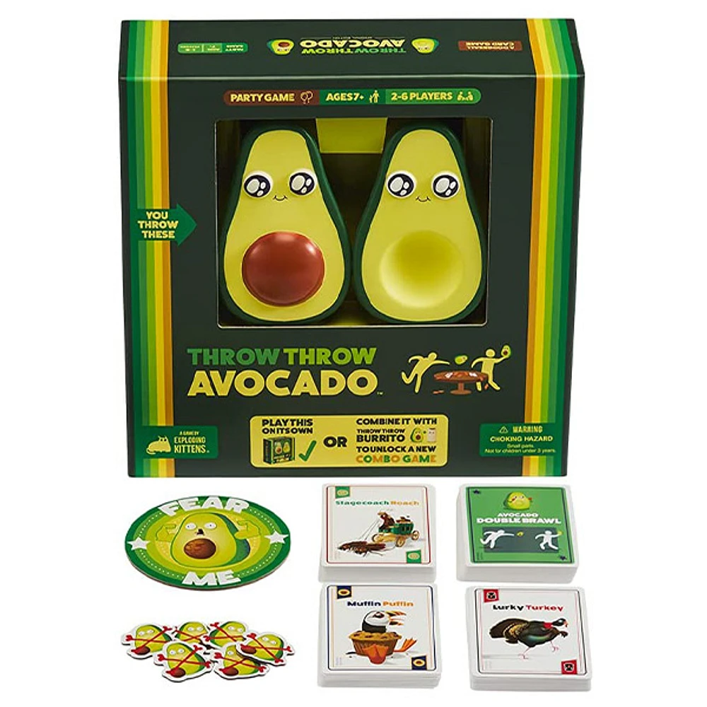 Throw Throw Avocado by Exploding Kittens