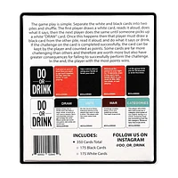 Do or Drink – Party Card Game – for College, Camping, 21st Birthday, Parties – Funny for Men & Women