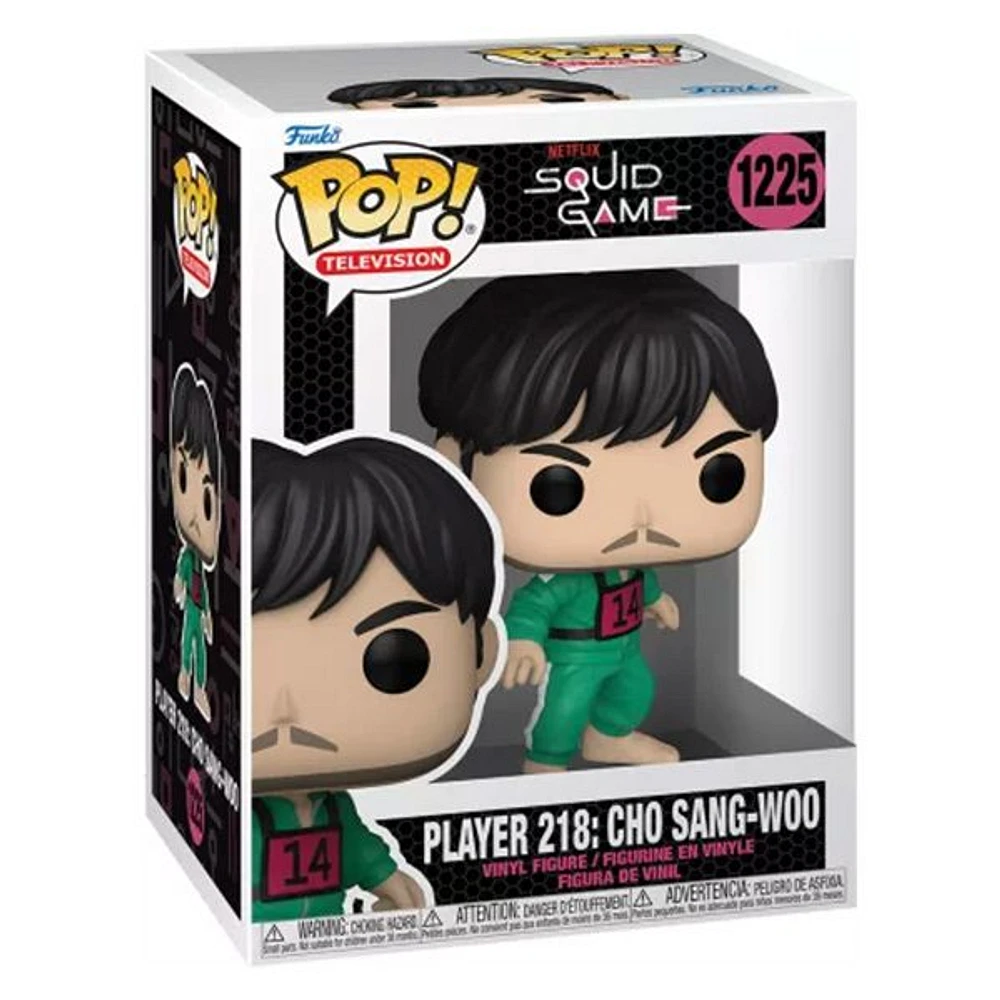 Funko Pop! TV Squid Game- Player 218-Cho Sang Woo