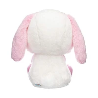 Amuse Bunny Milk-chan Pink Holding a Strawberry Plush