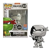 Funko Pop! Comics TMNT Donatello Black & White PX Previews Exclusive Chase Edition