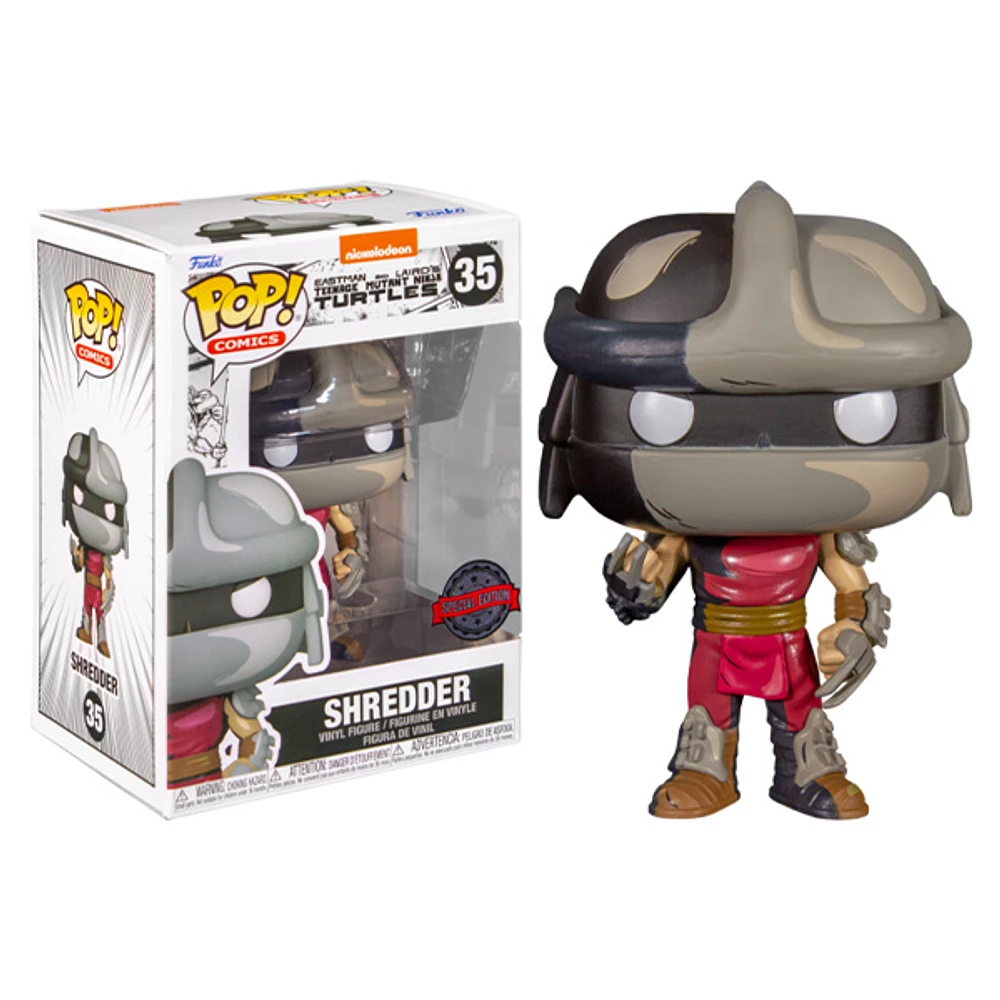 Funko Pop! Teenage Mutant Ninja Turtles Comic Shredder Previews Exclusive