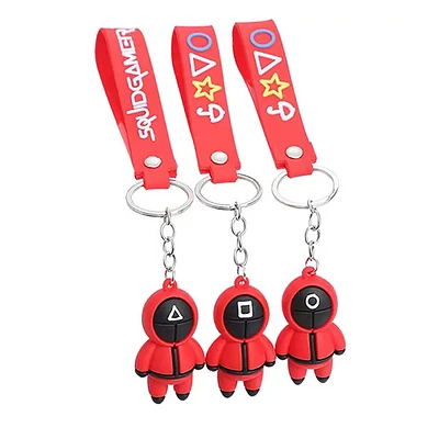 Keychain squid game with tag