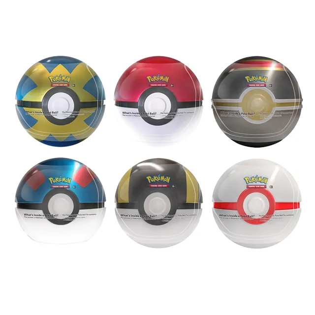 Pokemon Trading Card Game Assorted Blind Poke Ball Tin