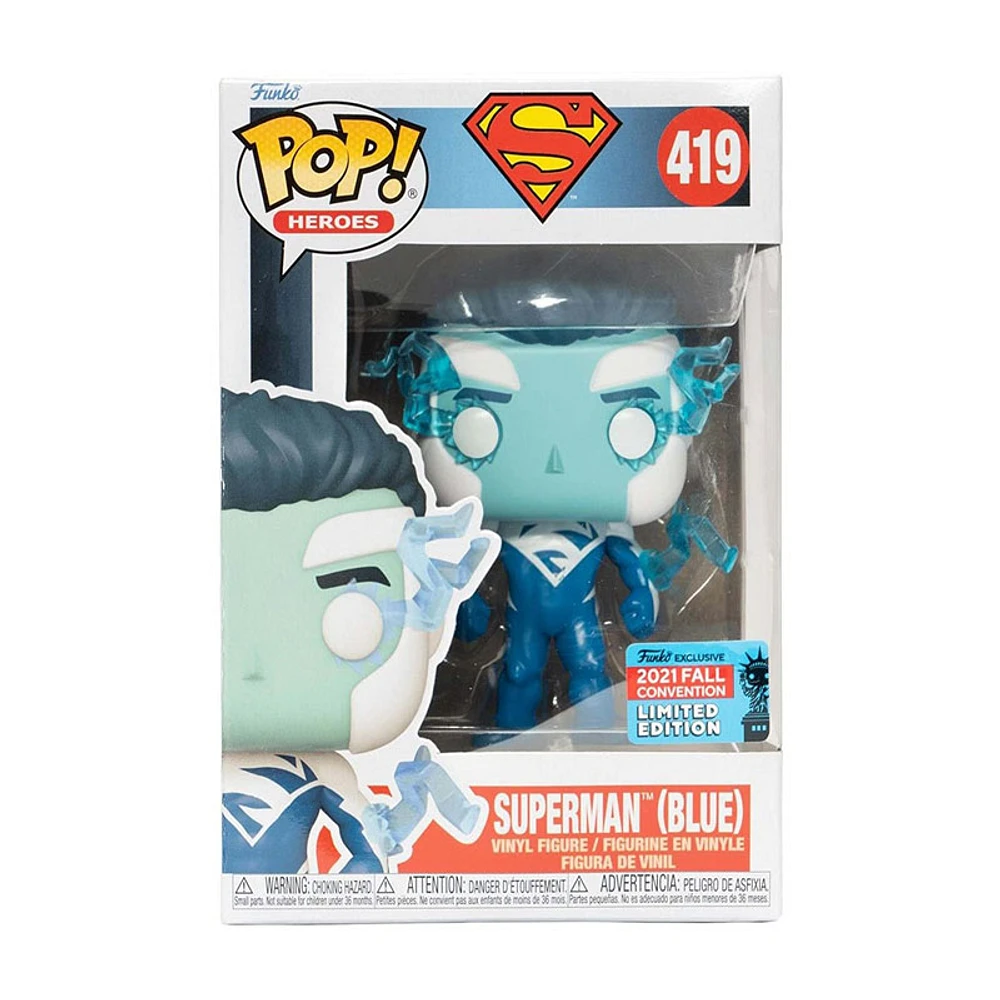 NYCC 2021 – DC Superman (Blue) Exclusive Pop! Vinyl Figure