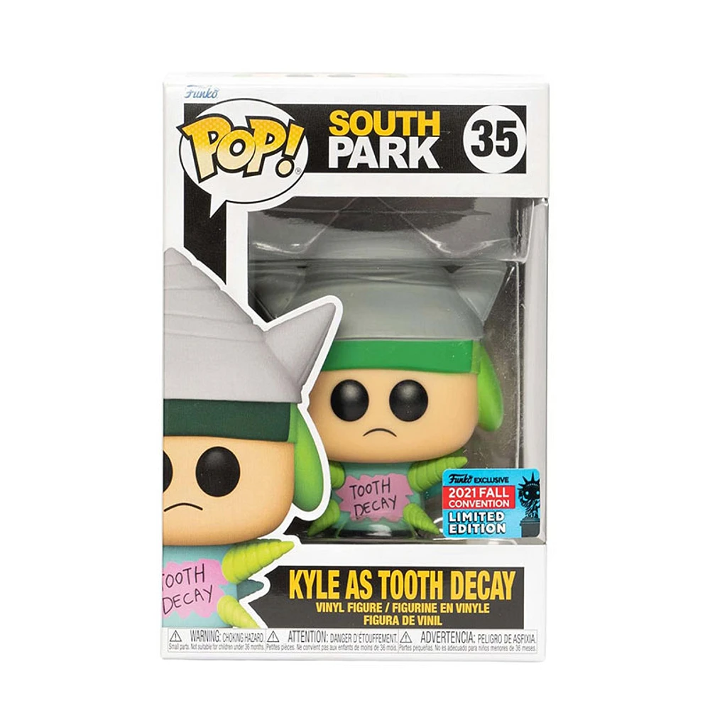 Funko South Park Kyle Tooth Decay Pop!  2021 Convention Exclusive