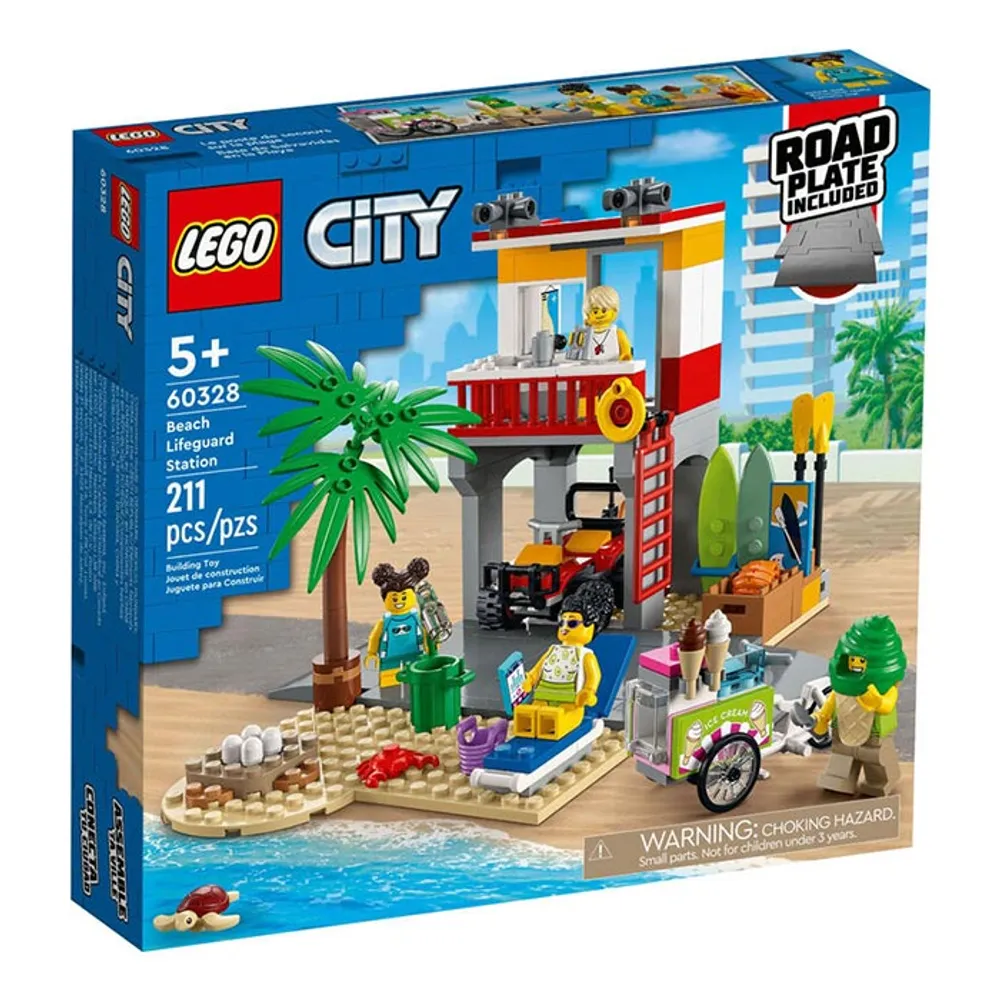 Mind Games LEGO City Lifeguard Station 211PCS | Bayshore Shopping