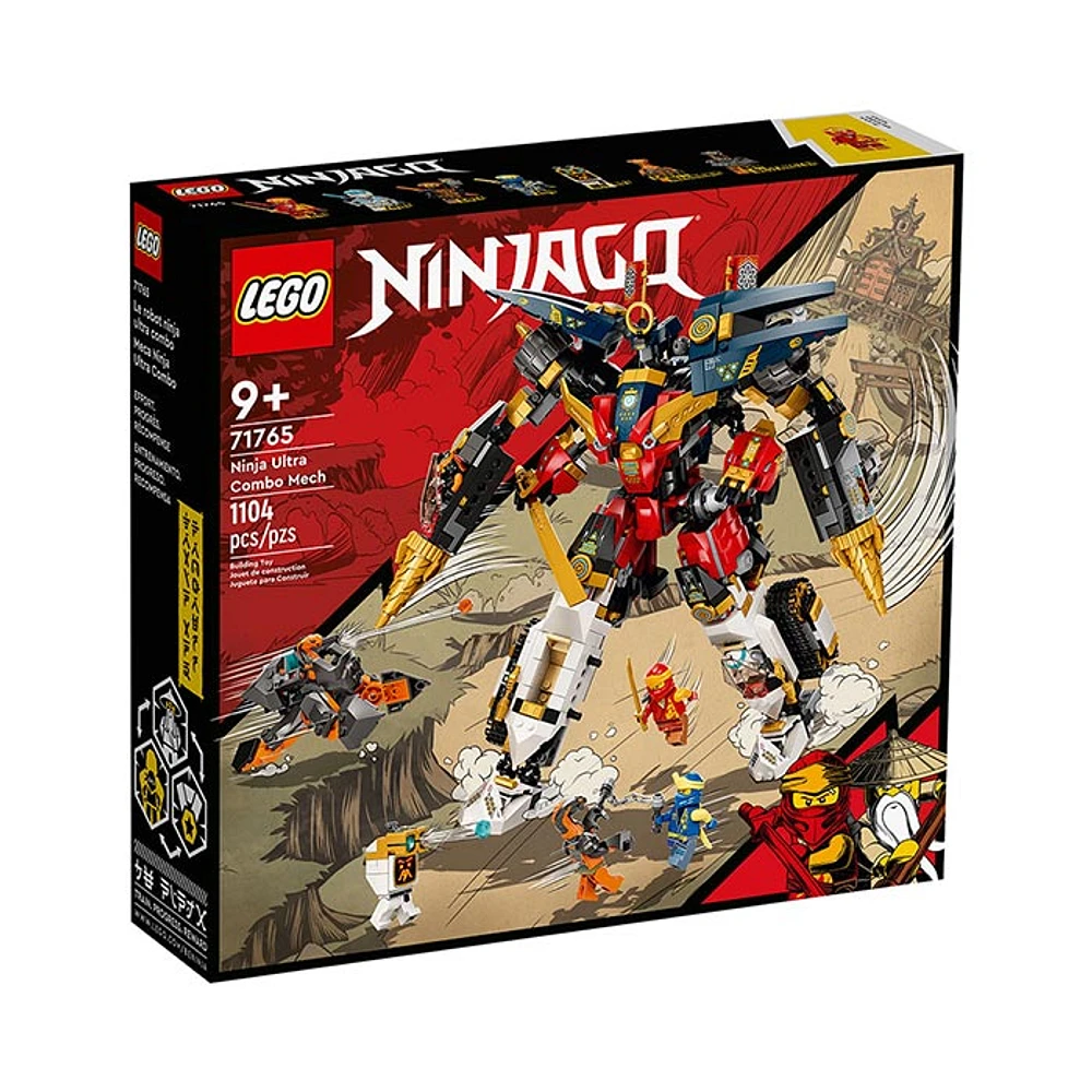 LEGO NINJAGO Ninja Ultra Combo Mech 1104PC