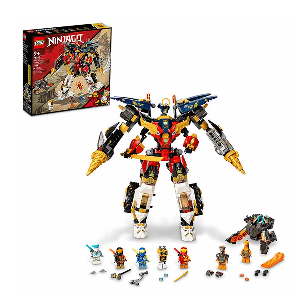 LEGO NINJAGO Ninja Ultra Combo Mech 1104PC