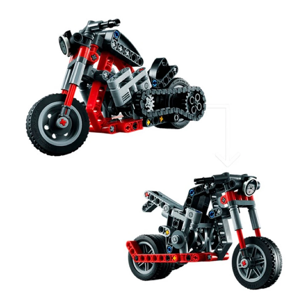 LEGO Technic Motorcycle 163PCS 7+