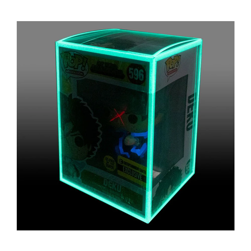 Entertainment Earth 3 3/4-Inch Vinyl Collectible Collapsible Glow-in-the-Dark Protector Box 10-Pack