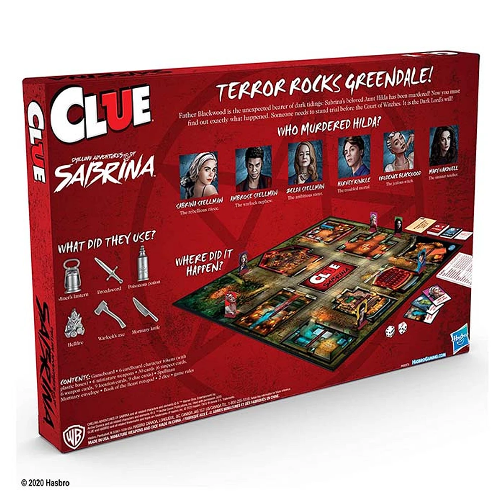 Clue adventures of sabrina