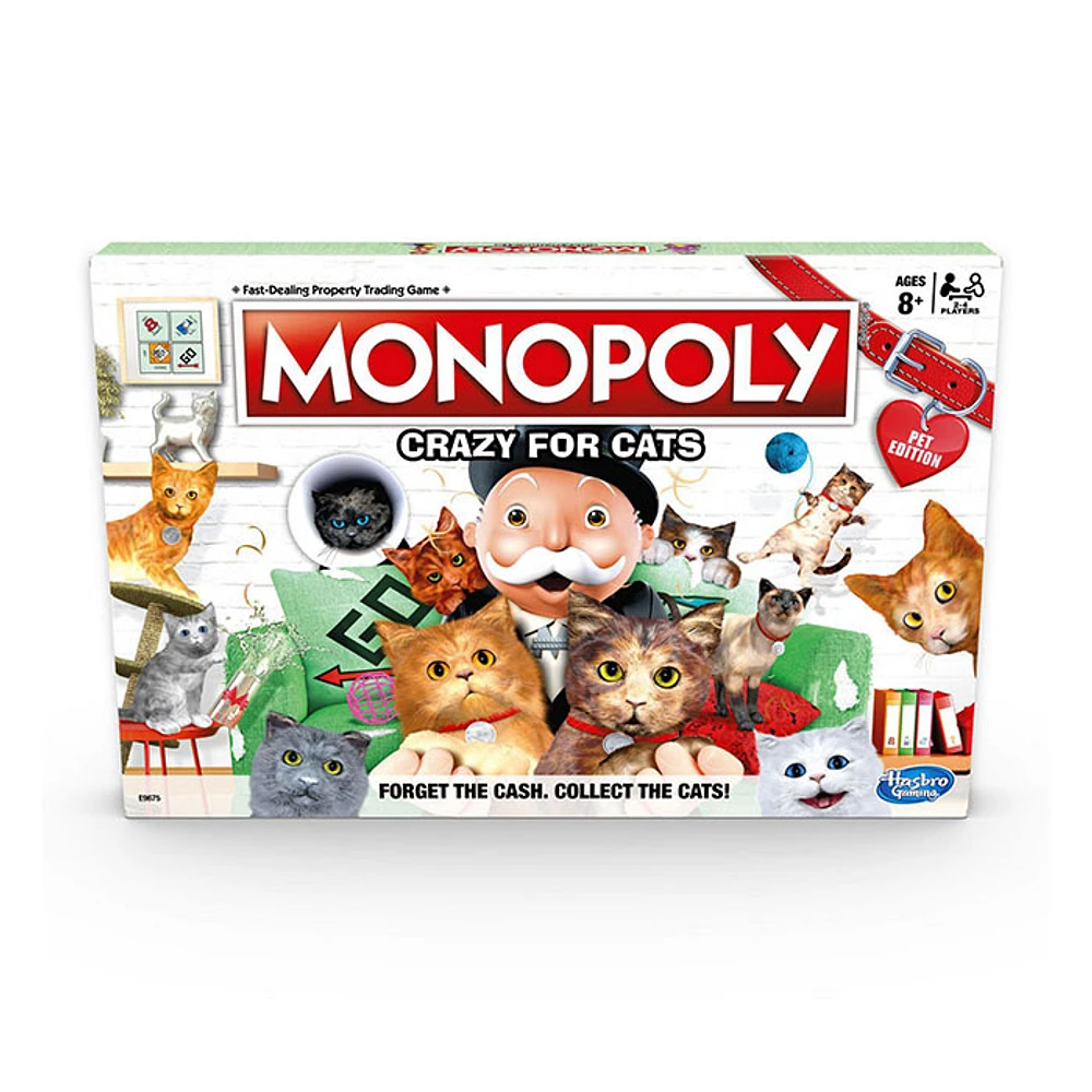 Monopoly crazy for cats