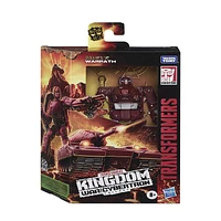 Transformers Toys Generations War for Cybertron: Kingdom Deluxe WFC-K6 Warpath Action Figure