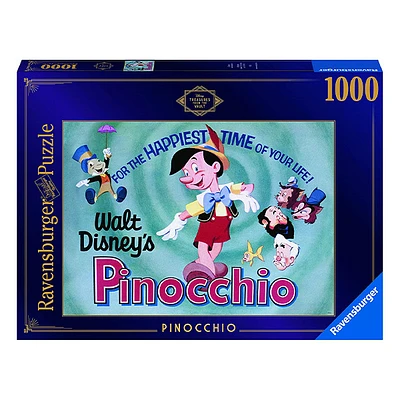 Disney Treasures The Vault Pinocchio 1000 Piece Jigsaw Puzzle