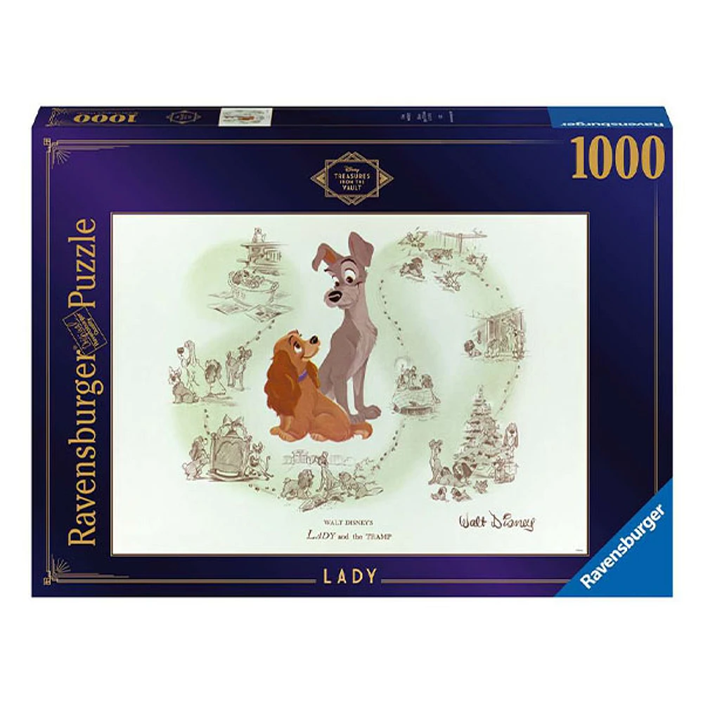 Disney Vault: Lady 1000PCS Puzzle