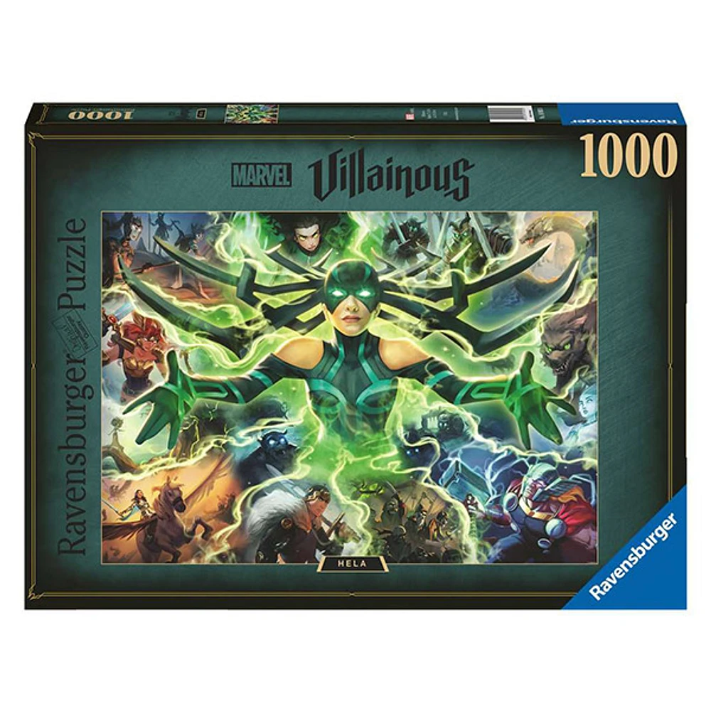 Marvel Villainous Hela 1000 piece Jigsaw Puzzle