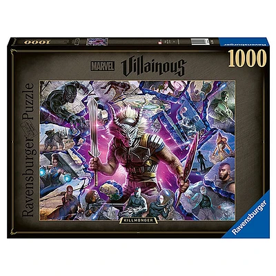 Marvel Villainous: Killmonger 1000 Piece Jigsaw Puzzle