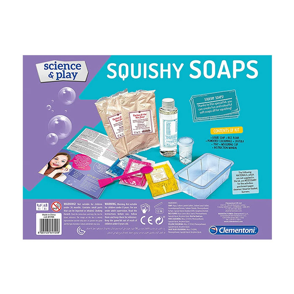 CLEMENTONI ! SCIENCE & PLAY: SQUISHY SOAPS