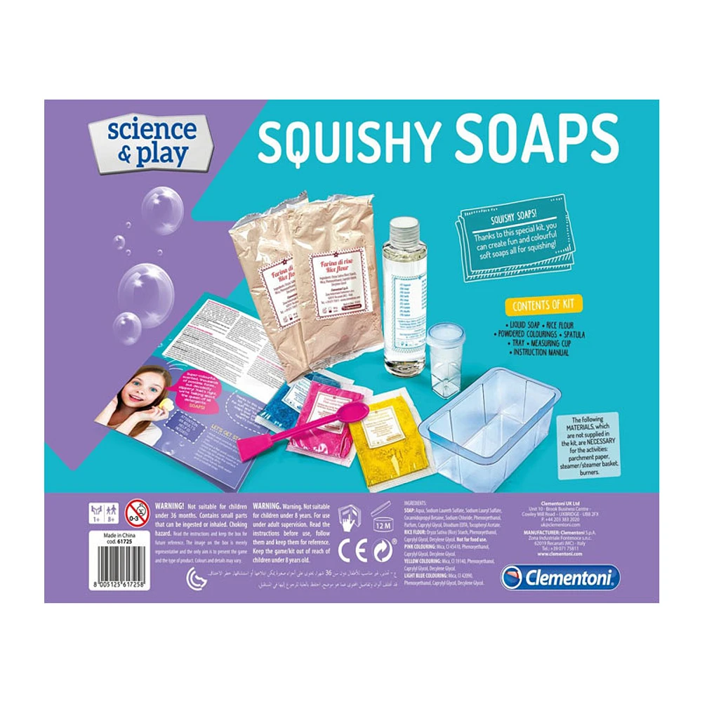 CLEMENTONI ! SCIENCE & PLAY: SQUISHY SOAPS