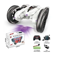 Remote Control – 360 Butterfly Stunt Car White 2.4G