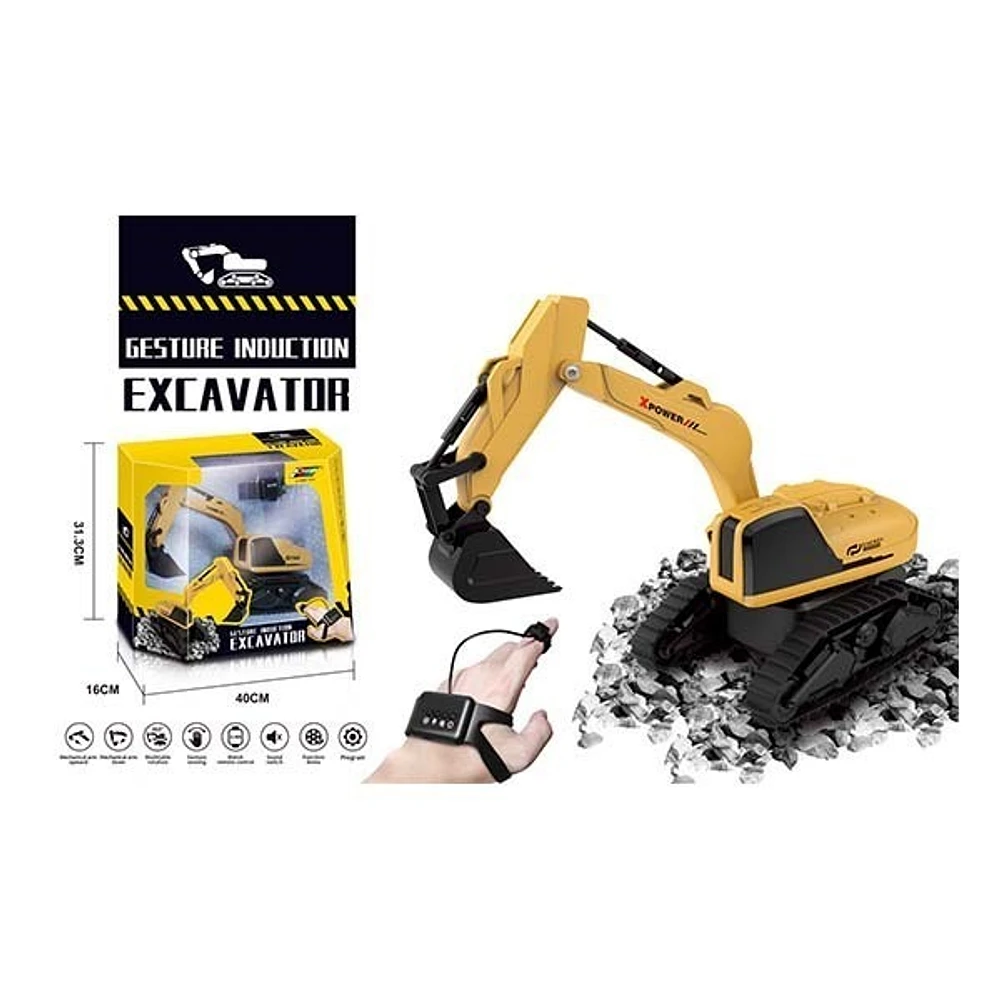 Remote Control – Excavator With Gesture Senesing Control 2.4G