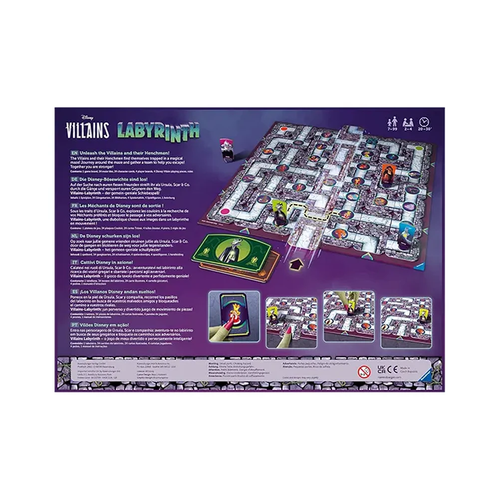 Disney Villains Labyrinth – The Moving Maze Game