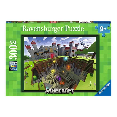 Minecraft cutaway 300pcs jigsaw puzzle