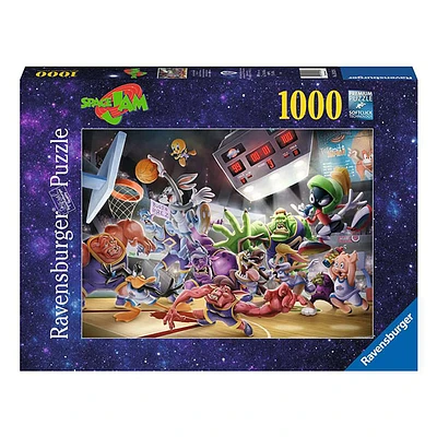 Space jam final dunk 1000p jigsaw puzzle