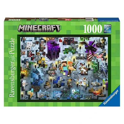 Minecraft mobs 1000pcs jigsaw puzzle